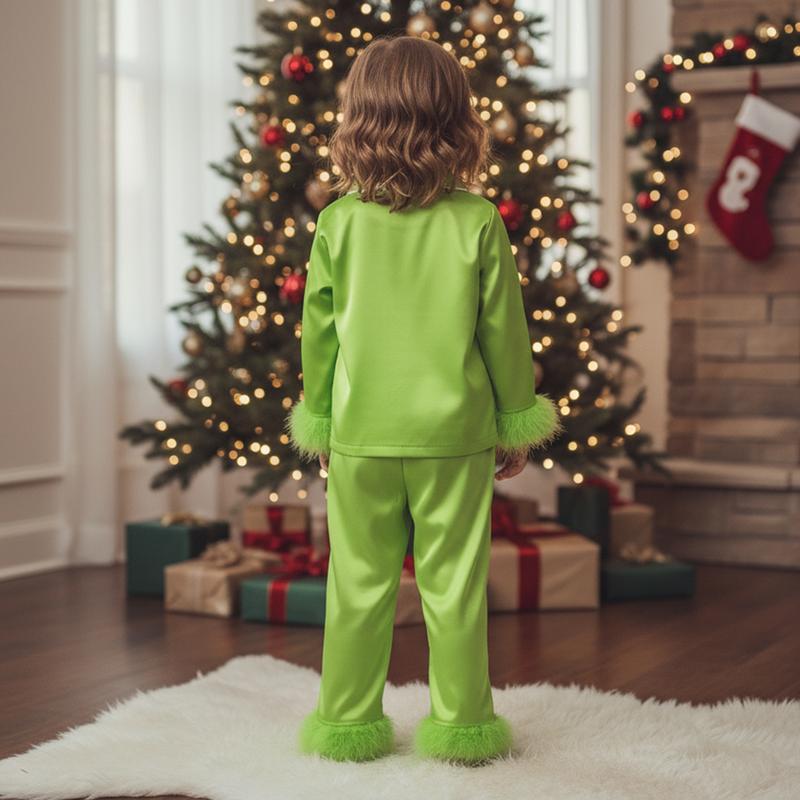 SnugGrinch™ Matching Christmas Pajama Set