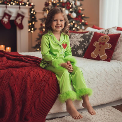 SnugGrinch™ Matching Christmas Pajama Set